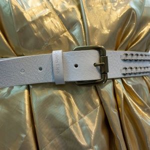 Calvin Klein White Belt